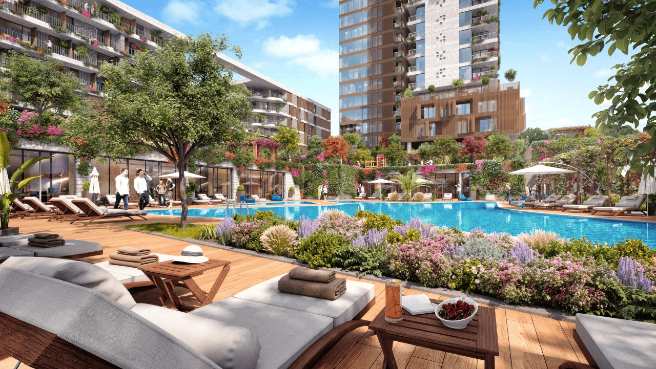 New 3+1 apartments in the Asian part of Istanbul