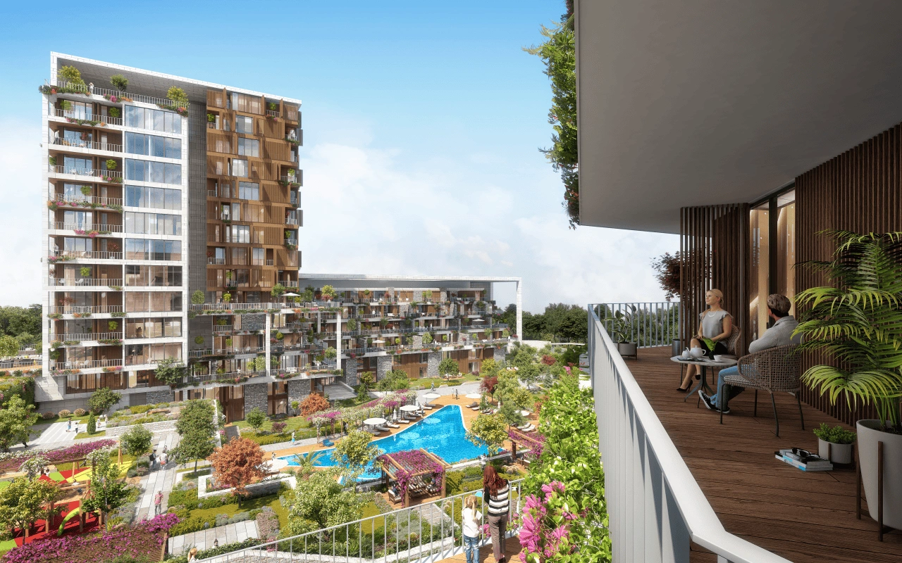 New 3+1 apartments in the Asian part of Istanbul