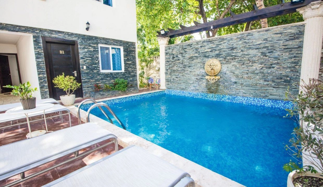 Дизайнерский отремонтированный таунхаус недалеко от пляжа в Пунта-Кане, Доминиканская Республика