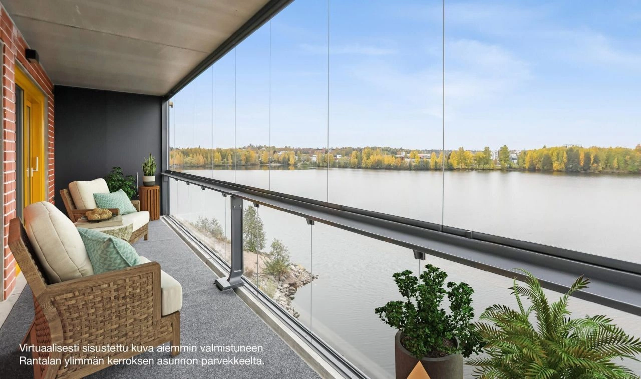 Appartamento a Lappeenranta in un nuovo edificio sulla riva del lago - 50.000 €