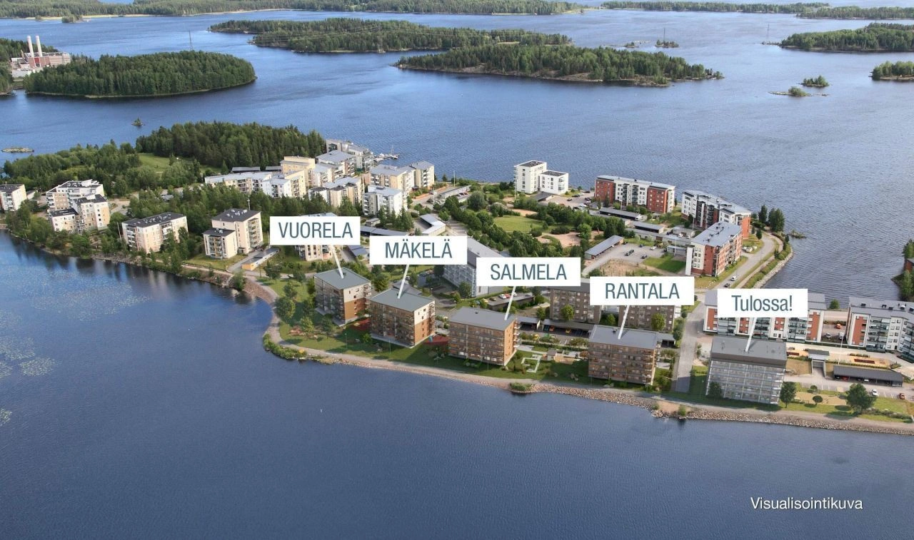 Appartamento a Lappeenranta in un nuovo edificio sulla riva del lago - 50.000 €