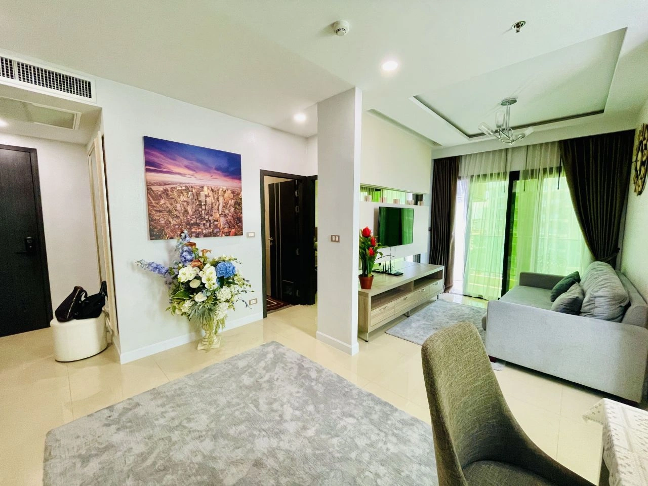 Apartment 44 m2 in Pattaya mit Meerblick