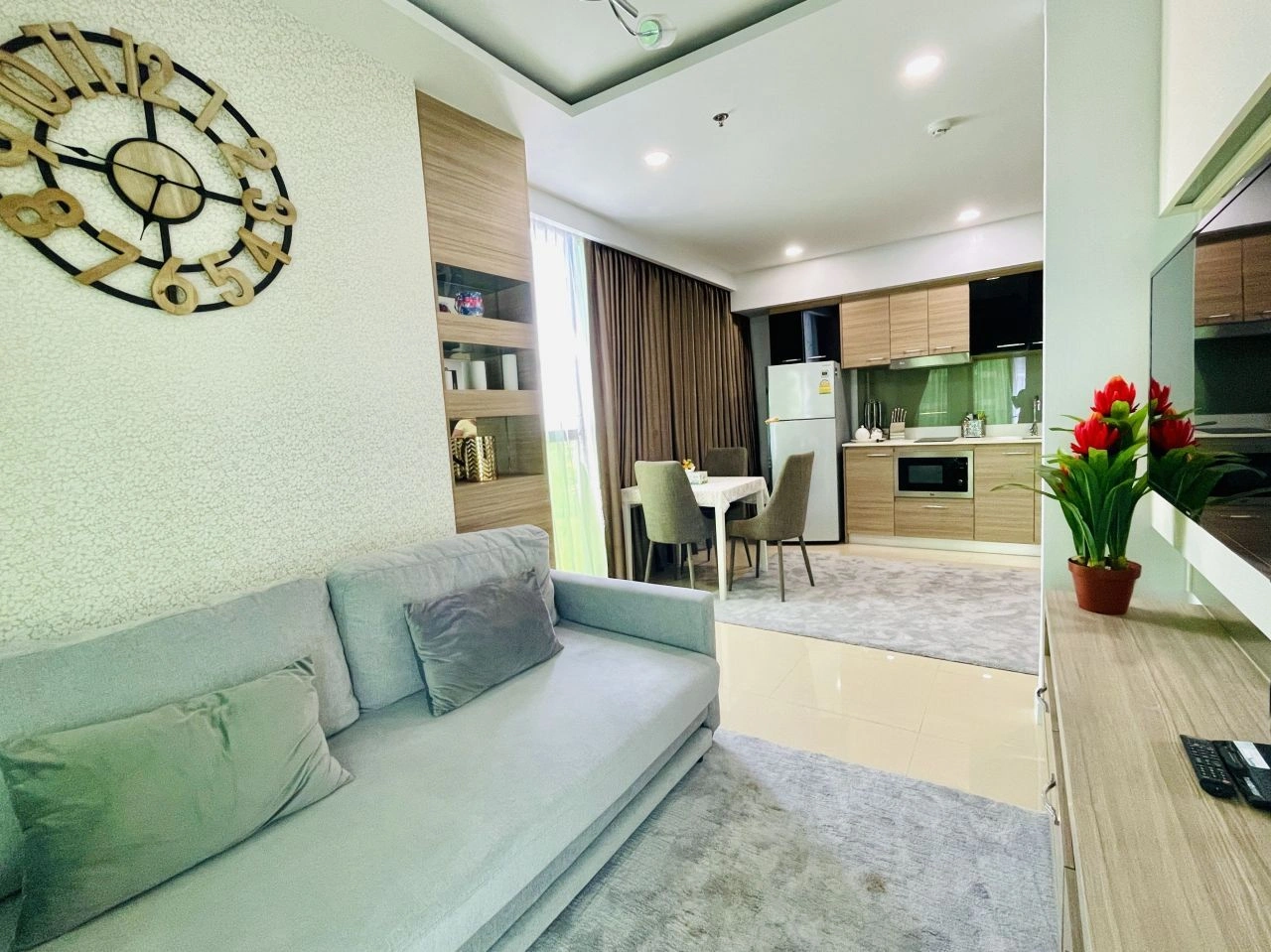 Apartment 44 m2 in Pattaya mit Meerblick