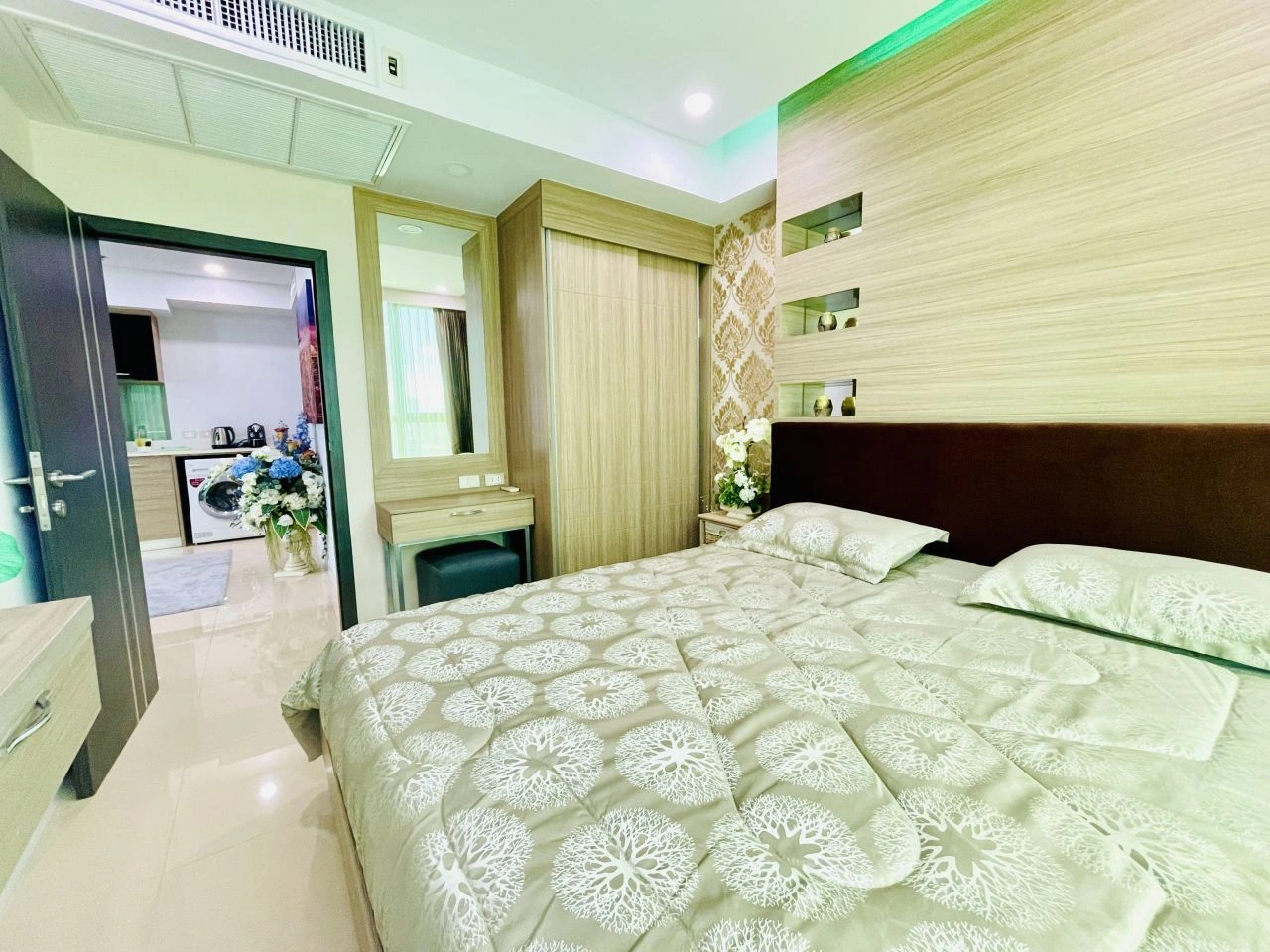 Apartment 44 m2 in Pattaya mit Meerblick