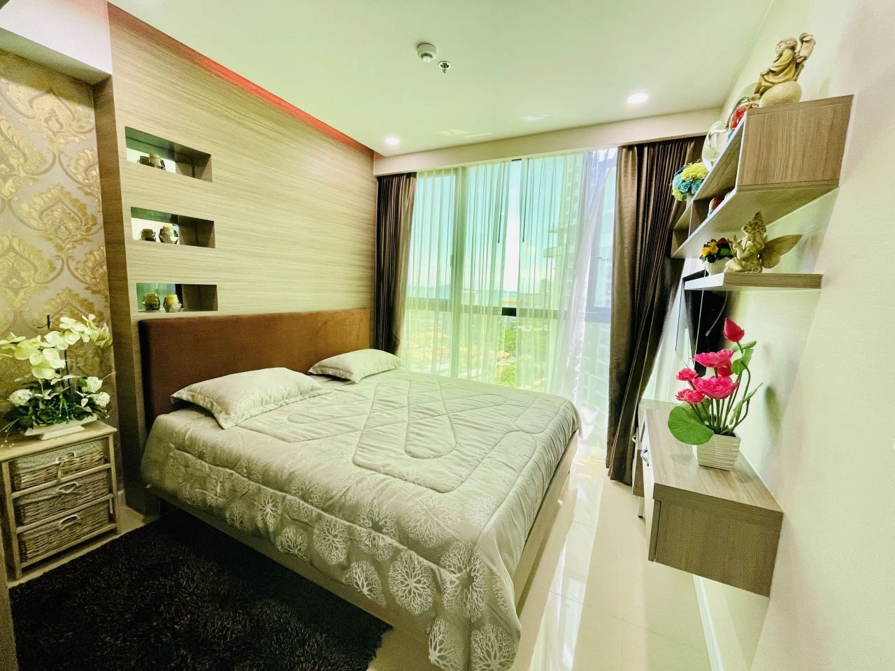 Apartment 44 m2 in Pattaya mit Meerblick