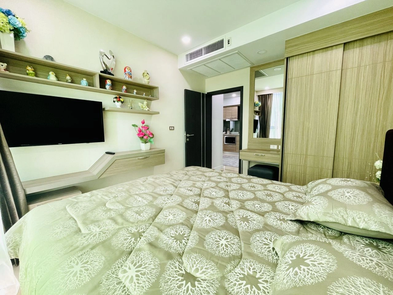 Apartment 44 m2 in Pattaya mit Meerblick