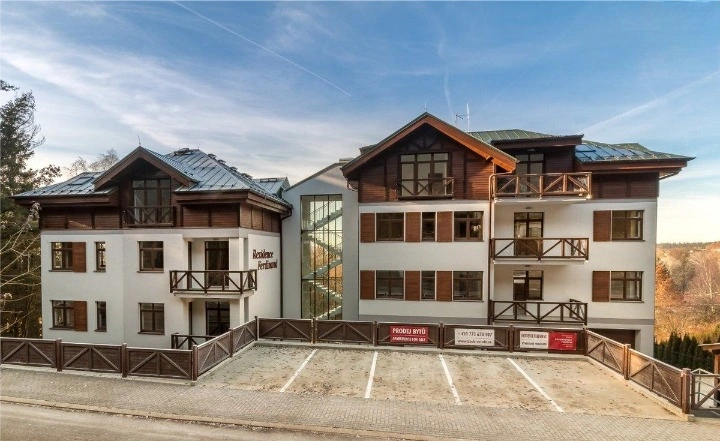 Apartamento moderno de 72 m² próximo ao parque em Marianske Lazne