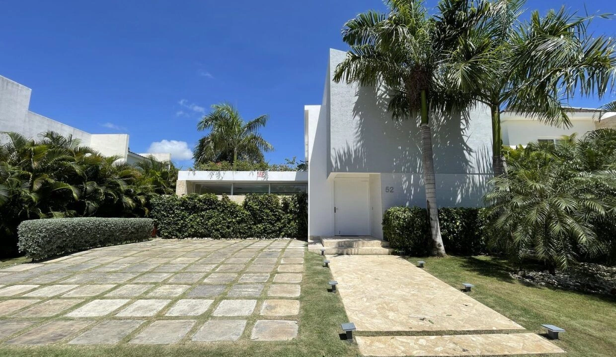 Villa com vista para a piscina na prestigiada área de Punta Cana, República Dominicana