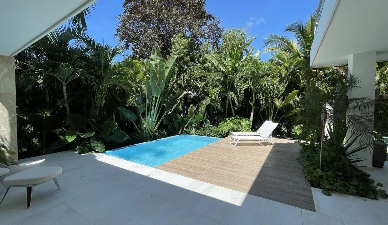 Villa com vista para a piscina na prestigiada área de Punta Cana, República Dominicana