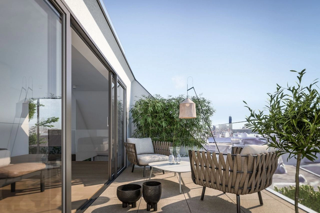 Apartment with panoramic view in the historical center of Vienna