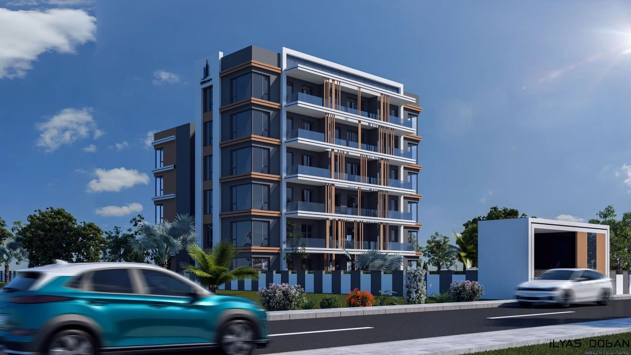 Neue 1+1 Wohnung in der Nähe des Lara-Strands in Antalya