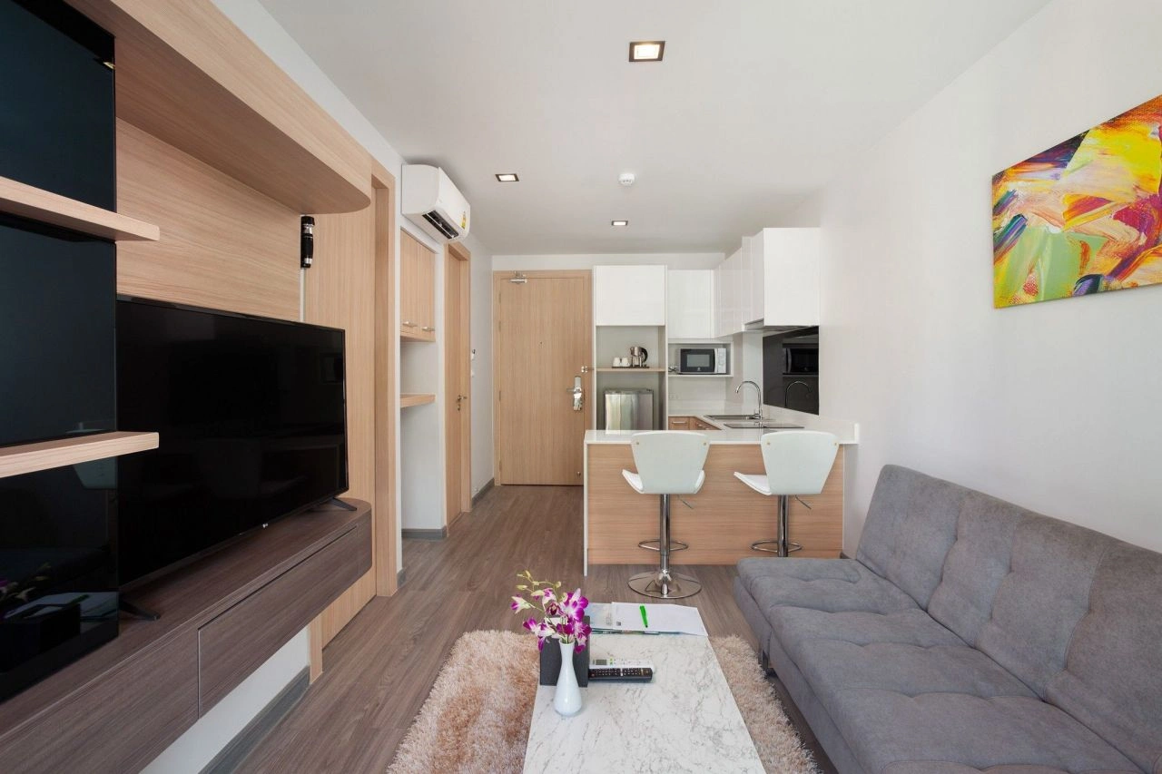 फुकेत में काटा बीच के पास 30 m2 का अपार्टमेंट