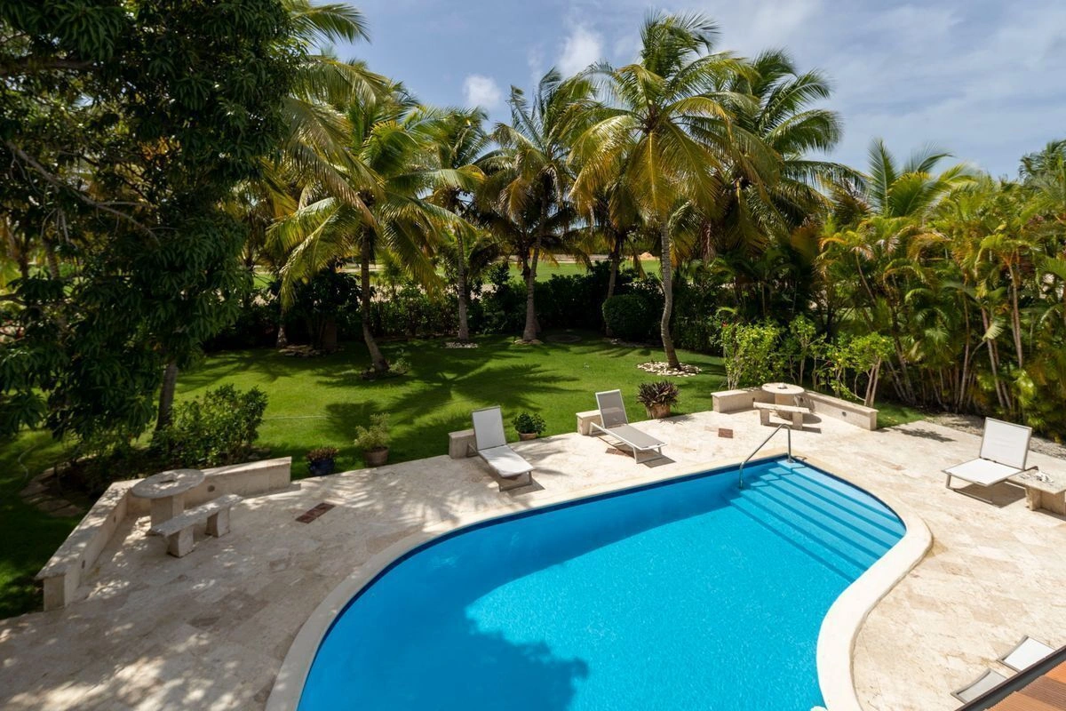 Punta Cana'da, deniz kenarında 4+1 lüks villa, Dominik Cumhuriyeti.