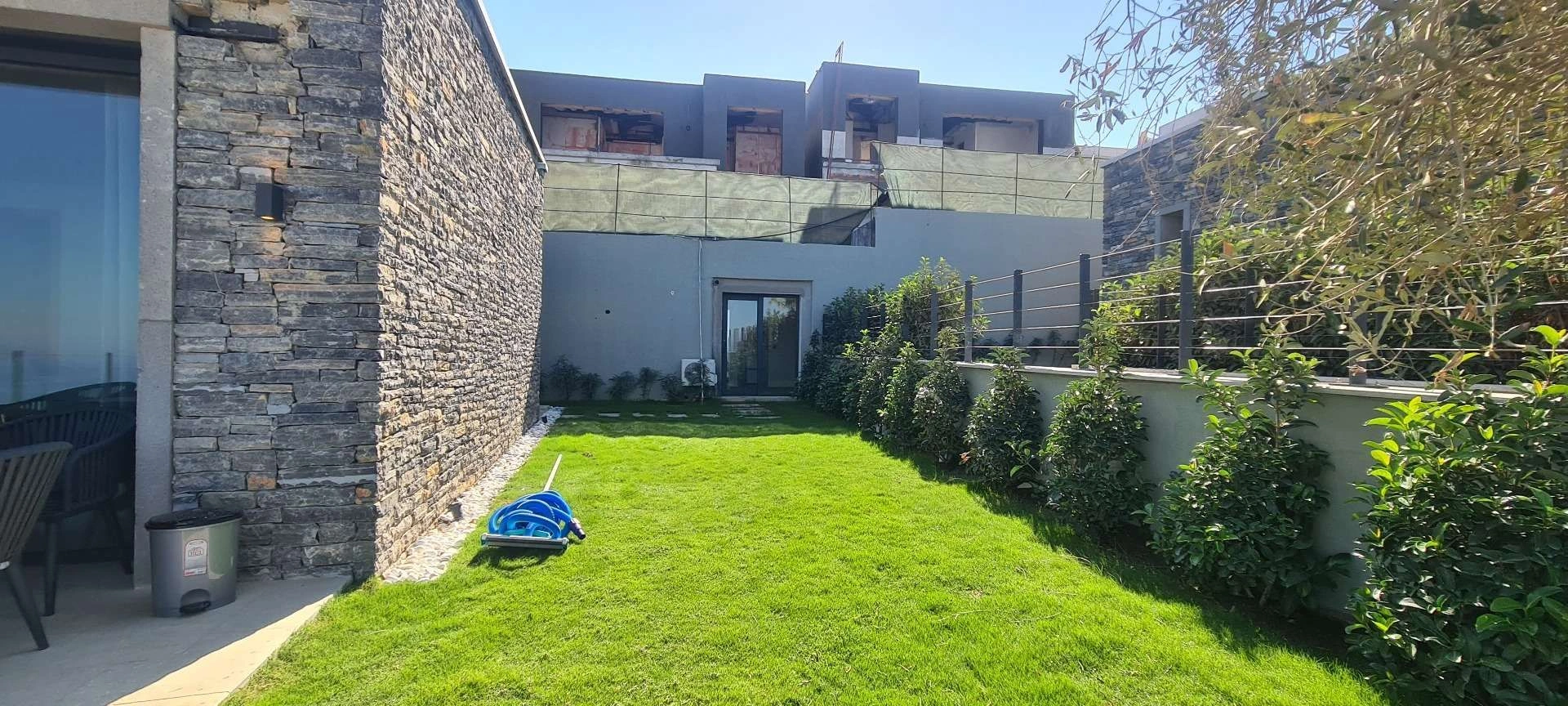 A complex of villas with a unique sea view