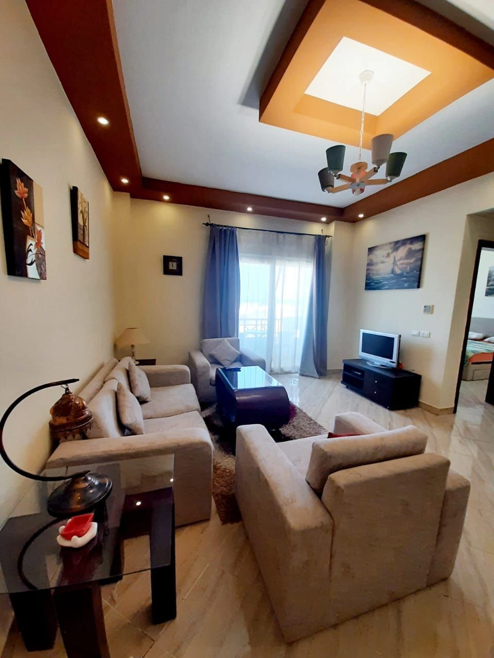 Apartamento en Sahl Hasheesh en el complejo Andaluza cerca del mar, Egipto