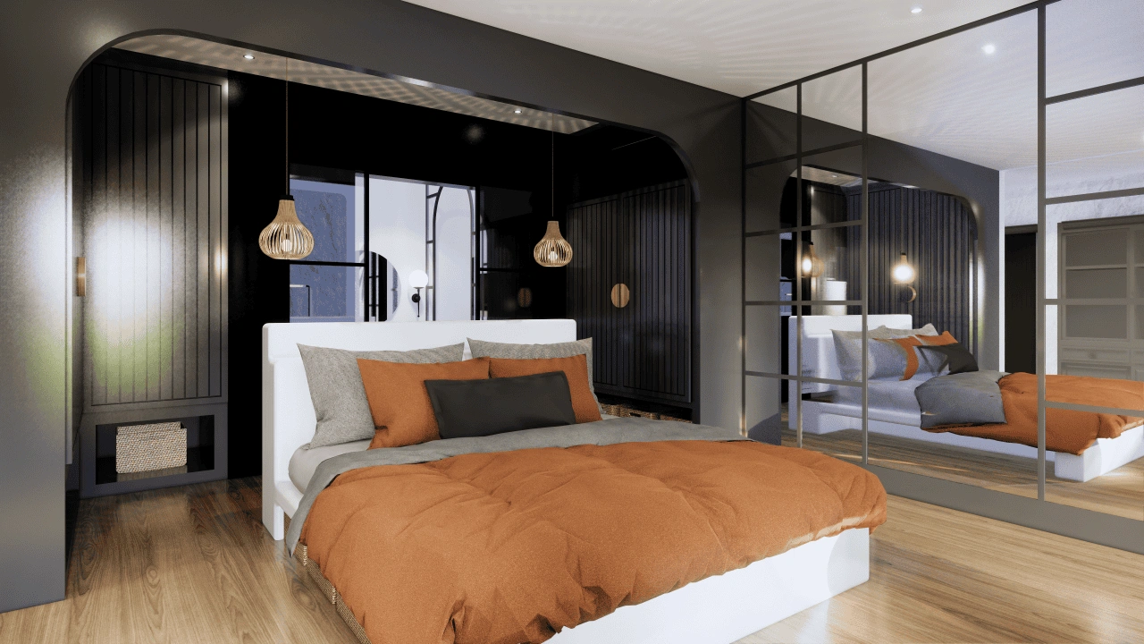 82 m2 Oceanfront Penthouse in Canggu