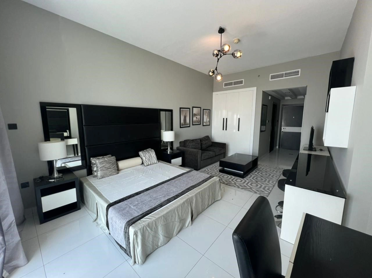 40 m2 अपार्टमेंट — दुबई, गोल्फ कोर्स का नज़ारा