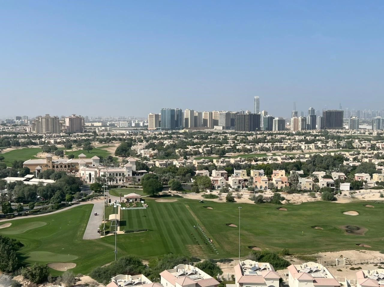 40 m2 अपार्टमेंट — दुबई, गोल्फ कोर्स का नज़ारा