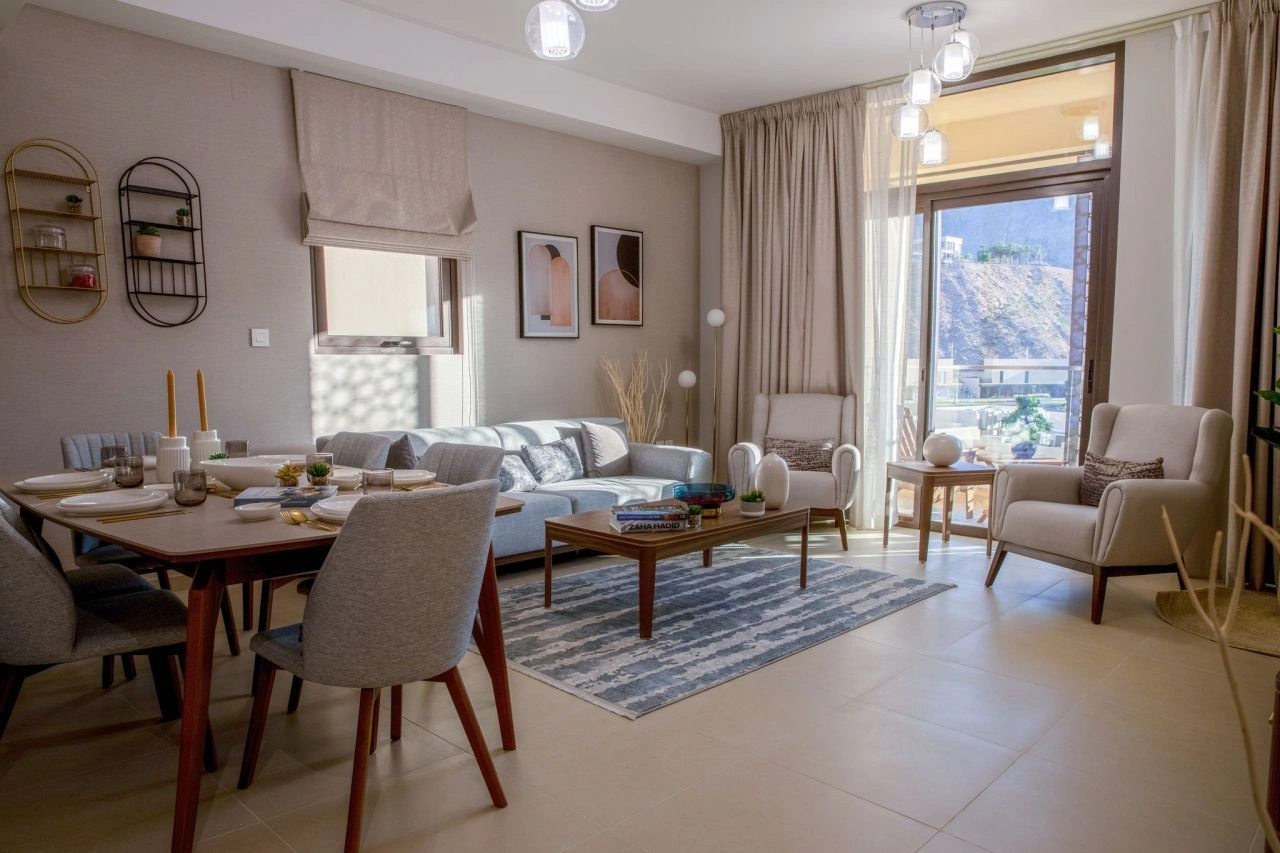 Brillante departamento de 2+1 cerca de la playa en Mascate