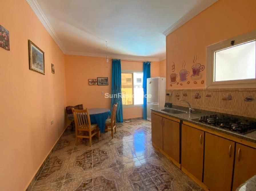 मिस्र, हुर्गाडा के केंद्र में नवीनीकृत और घरेलू उपकरणों से सुसज्जित अपार्टमेंट