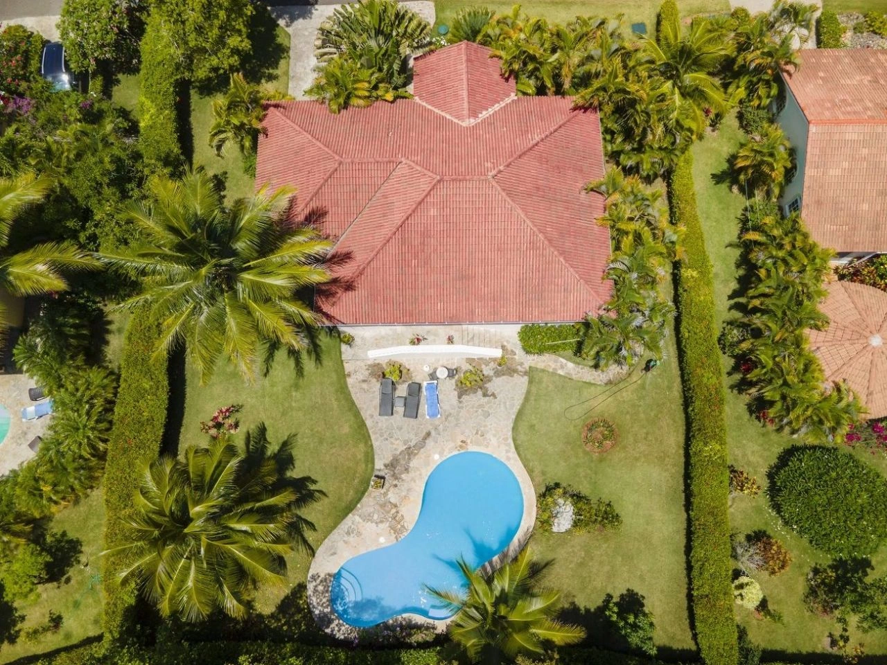 Villa in Sosua on the hills overlooking the ocean, Dominican Republic