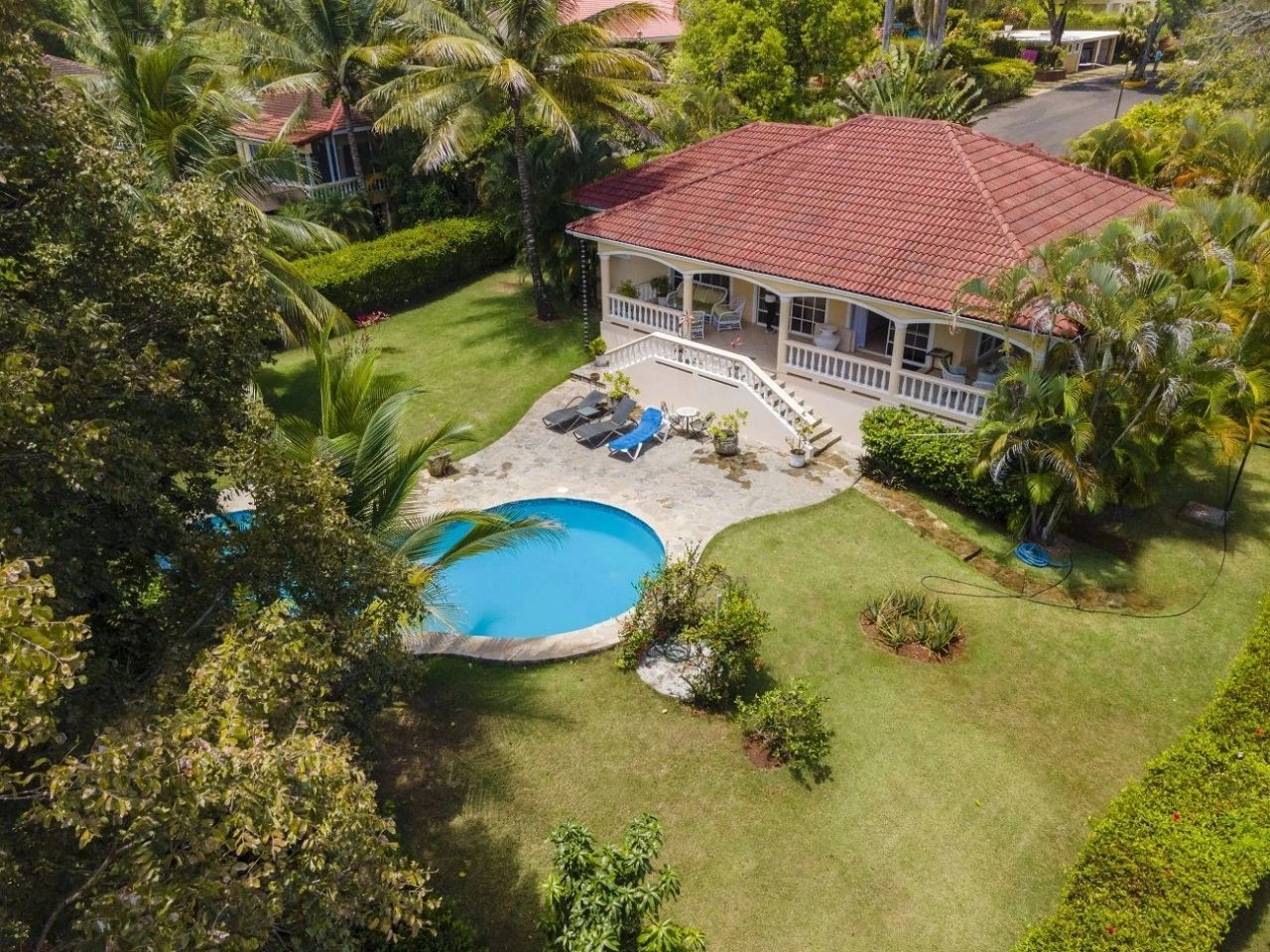 Villa in Sosua on the hills overlooking the ocean, Dominican Republic