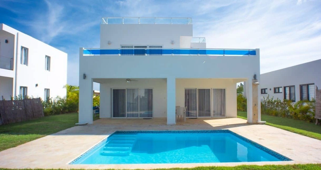 Villa with a spacious terrace in the prestigious area of Sosua, Dominican Republic