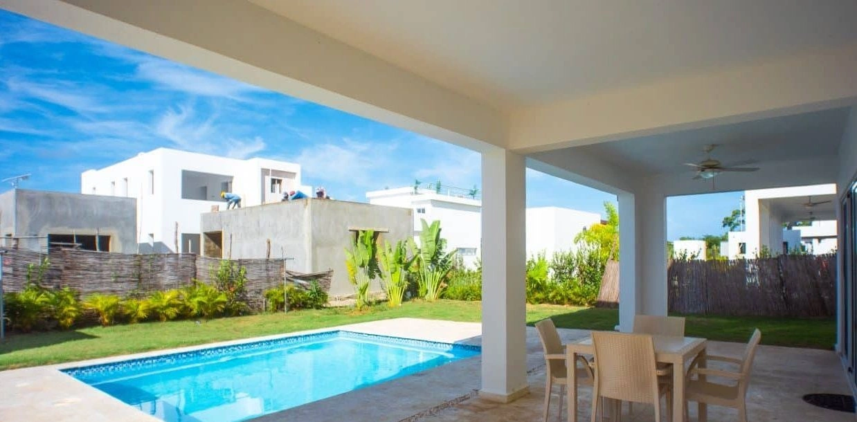 Villa with a spacious terrace in the prestigious area of Sosua, Dominican Republic