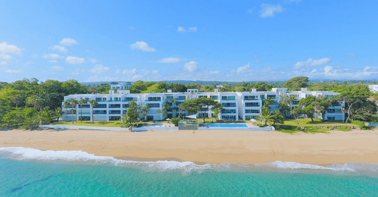 Wohnung mit direktem Zugang zum Strand in der geschlossenen Wohnanlage Laguna Beach, Dominikanische Republik
