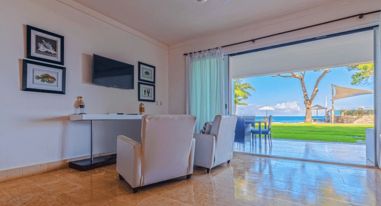 Wohnung mit direktem Zugang zum Strand in der geschlossenen Wohnanlage Laguna Beach, Dominikanische Republik