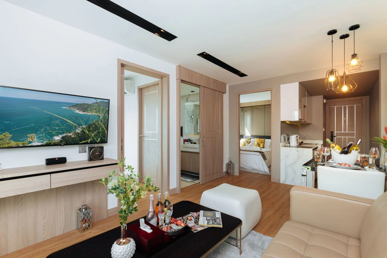 Apartment 94,1 m² in Phuket mit Meerblick