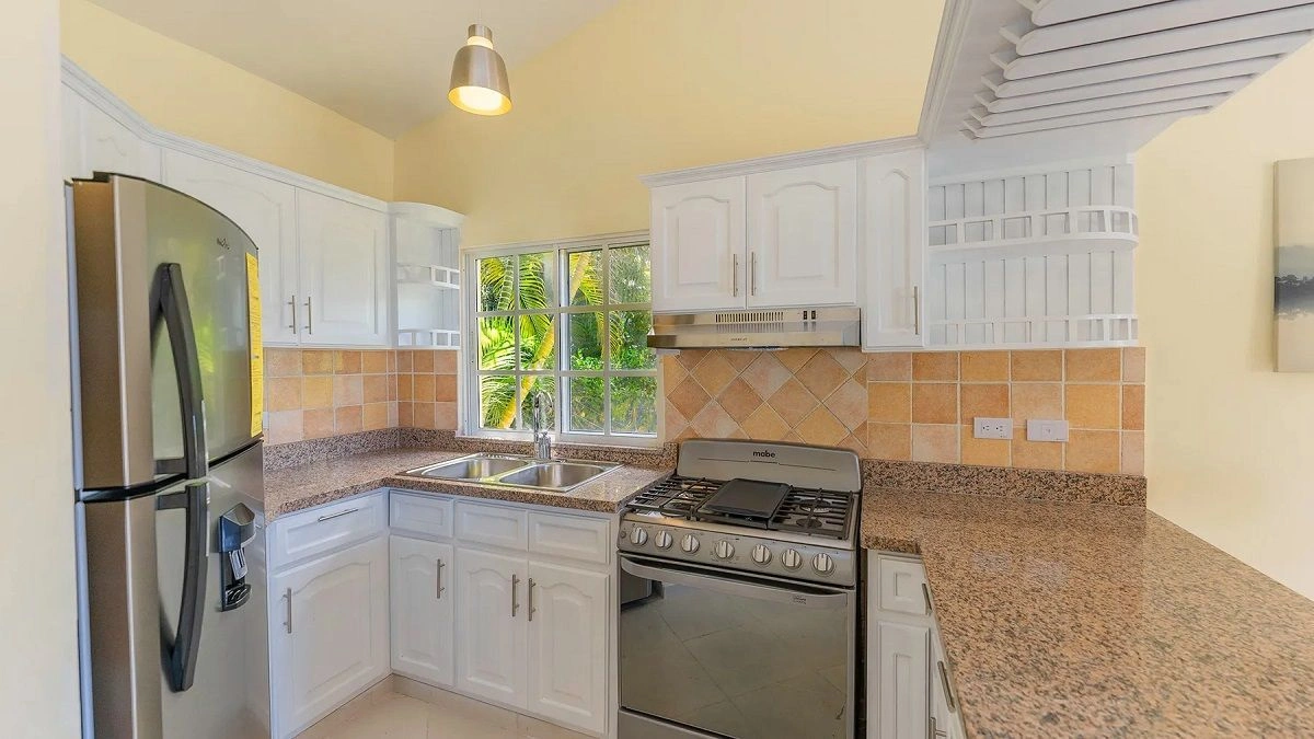 Villa with terrace overlooking ocean and mountains in Sosua, Dominican Republic