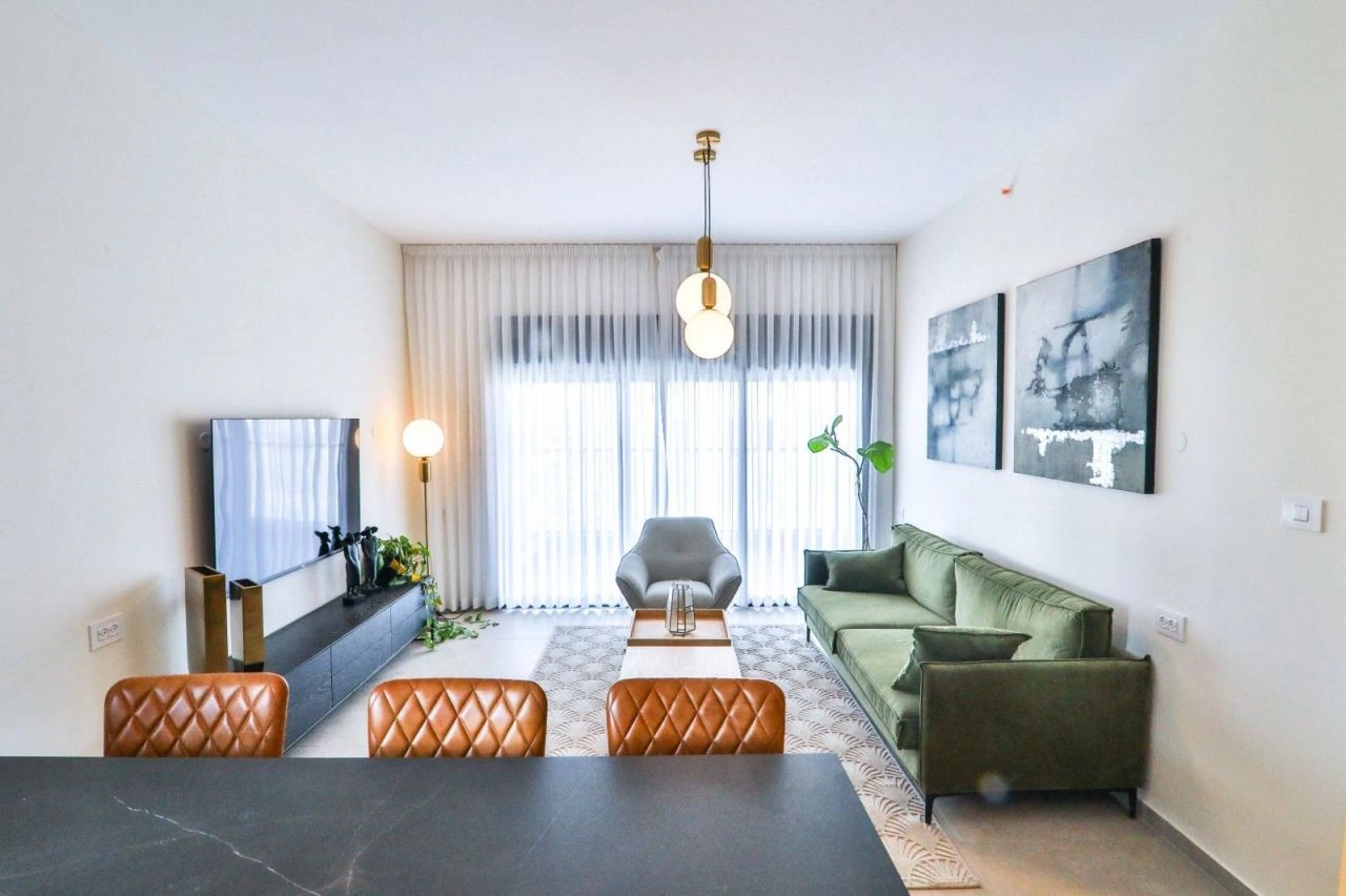 Apartment with a spacious balcony in Bat Yam, Israel