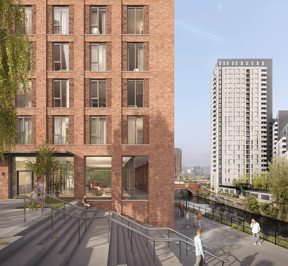 شقة مريحة بمساحة 72 م² على ضفاف مانشستر