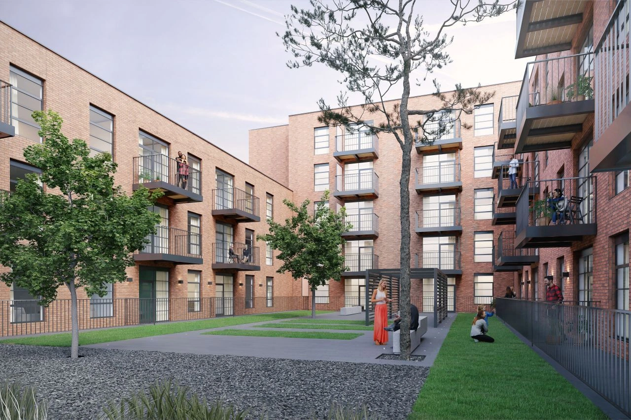 شقة حديثة بمساحة 42 م2 في مجمع جديد في برمنغهام