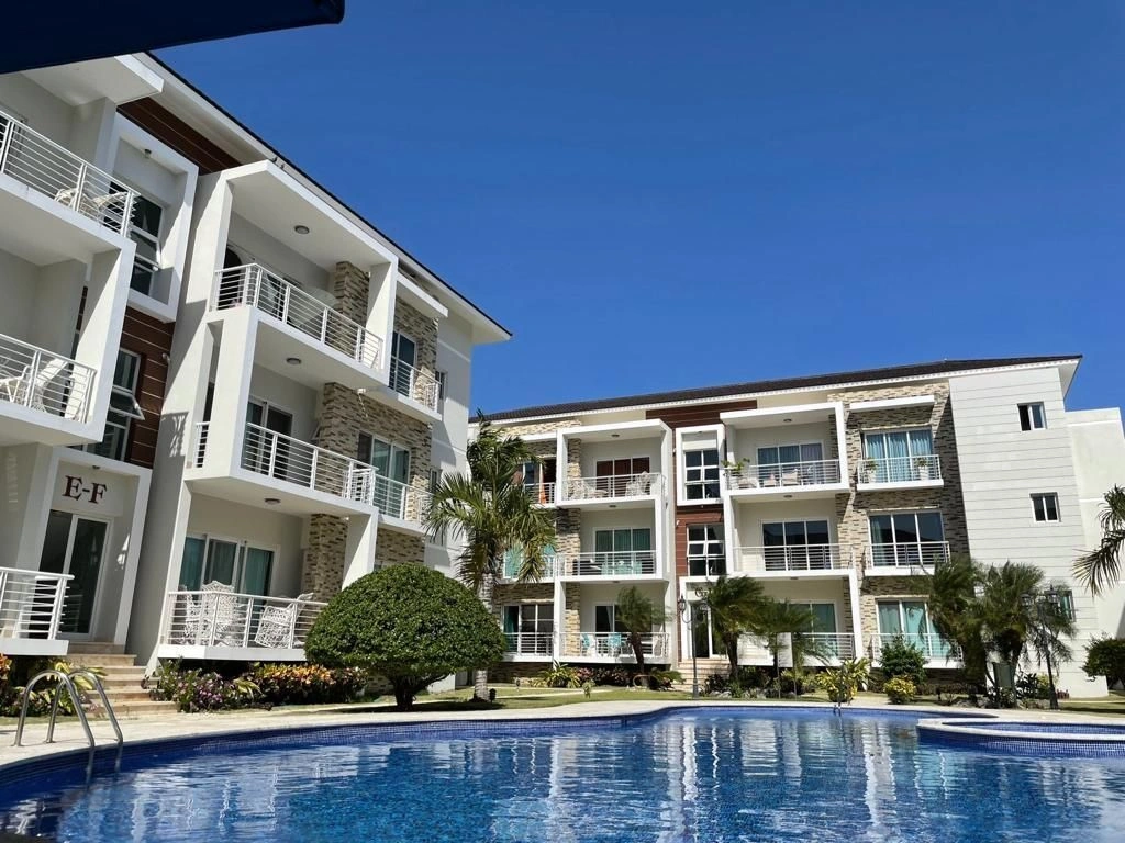 ドミニカ共和国ソスア中心部、ビーチ近くの家具・家電付きアパート