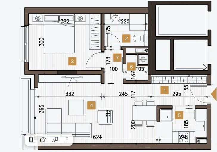 شقة في منطقة بيجيتسكا المميزة في بلغراد، صربيا