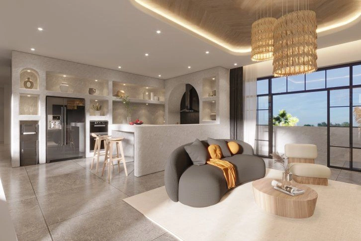 Modern apartment 83 m² in Nusa Dua