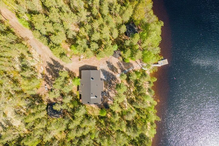 Puumala'da sahil saunası olan burun yazlığı