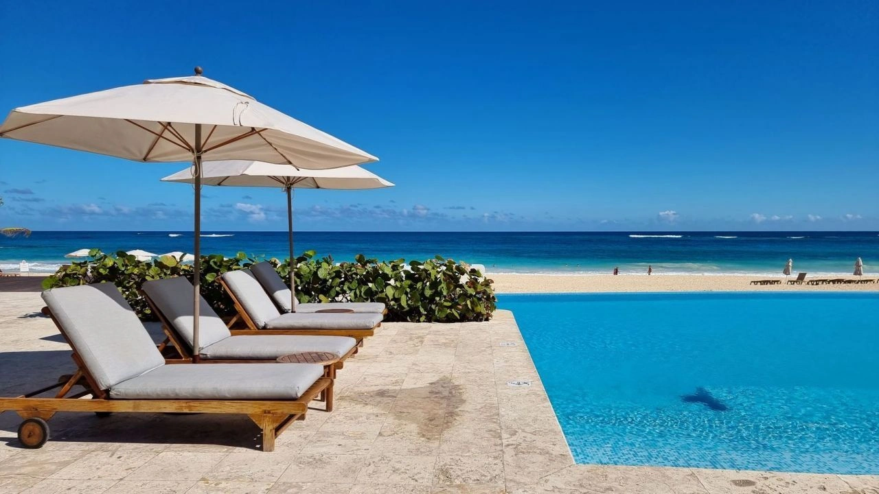 Apartments in Punta Cana in a modern complex with private beach and beach club, Dominican Republic