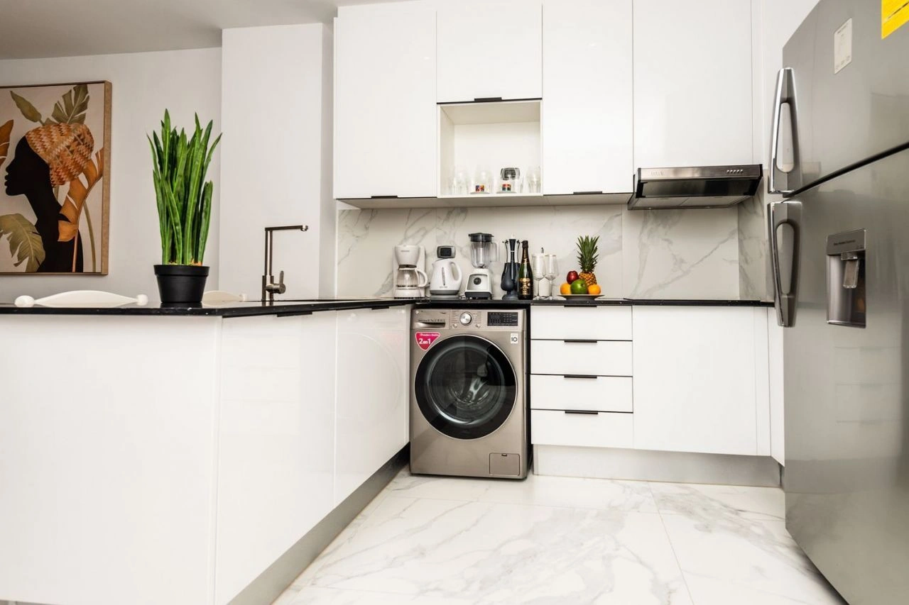 Apartments in Punta Cana in a modern complex with private beach and beach club, Dominican Republic