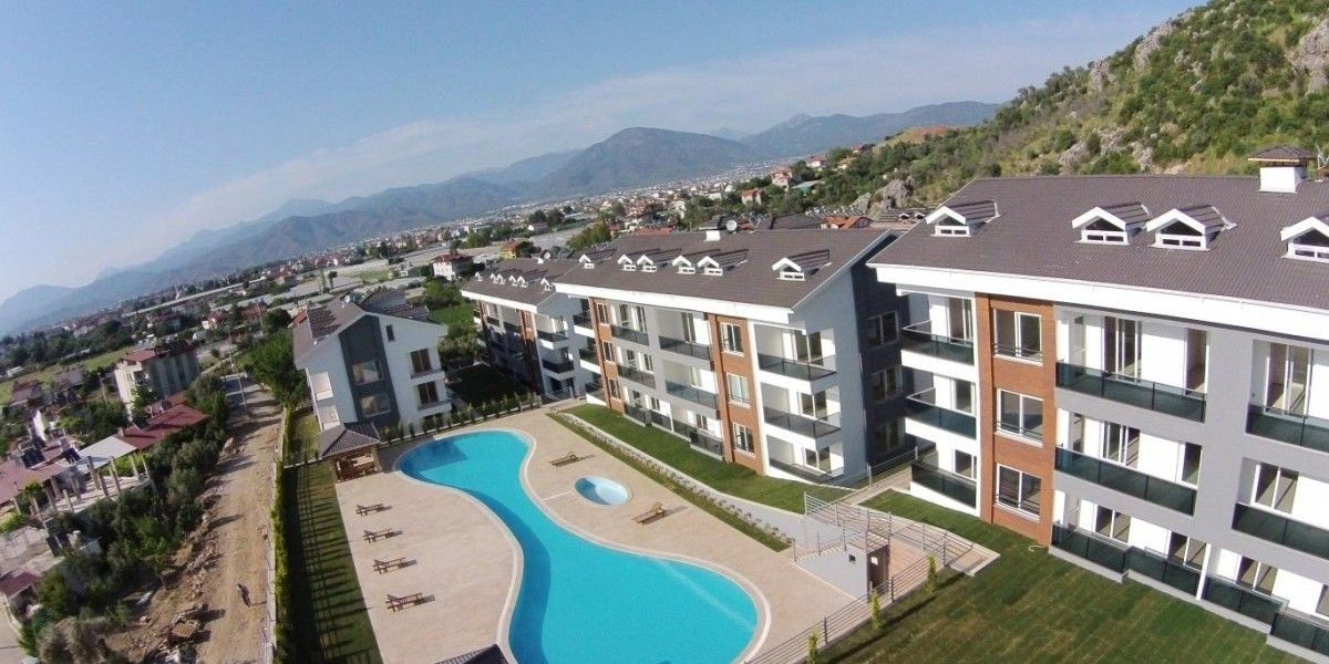 फेथिये, तुर्की में पर्वत की तलहटी स्थित 2+1 अपार्टमेंट