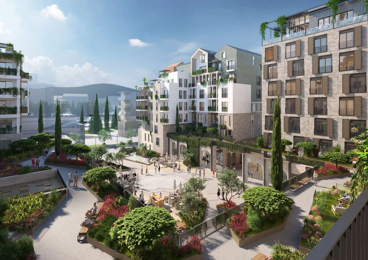 Luxuriöse 1+1 Wohnungen im neuen Viertel Porto Montenegro - Boka Place