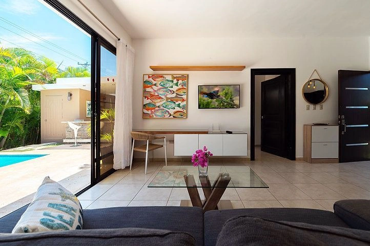 A cottage in the center of Sosua in a family village, Dominican Republic