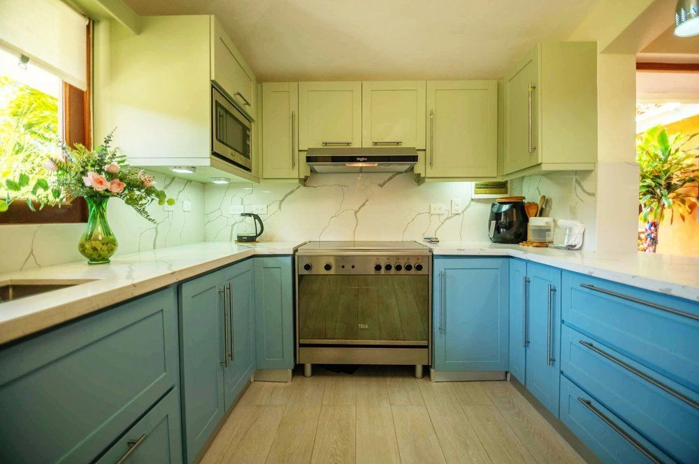 Villa with magnificent views of the tropical garden in Sosua, Dominican Republic