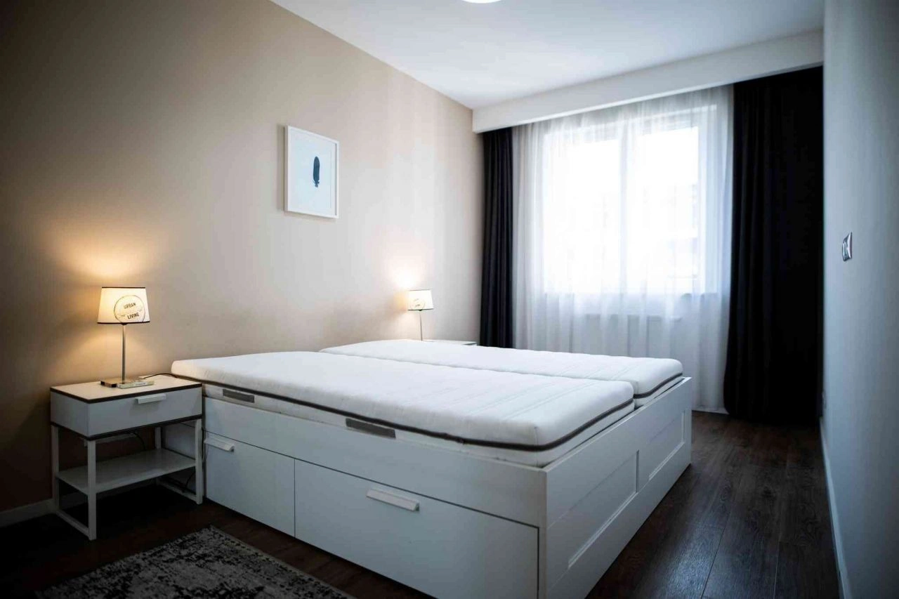 Resmedilmeye değer bir yeşil caddede 66 m2 daire