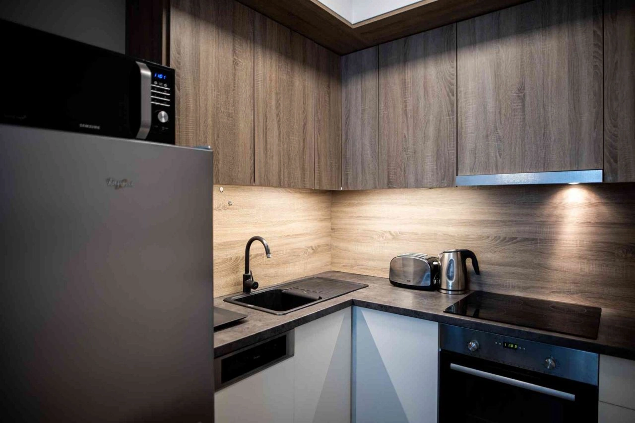 Resmedilmeye değer bir yeşil caddede 66 m2 daire