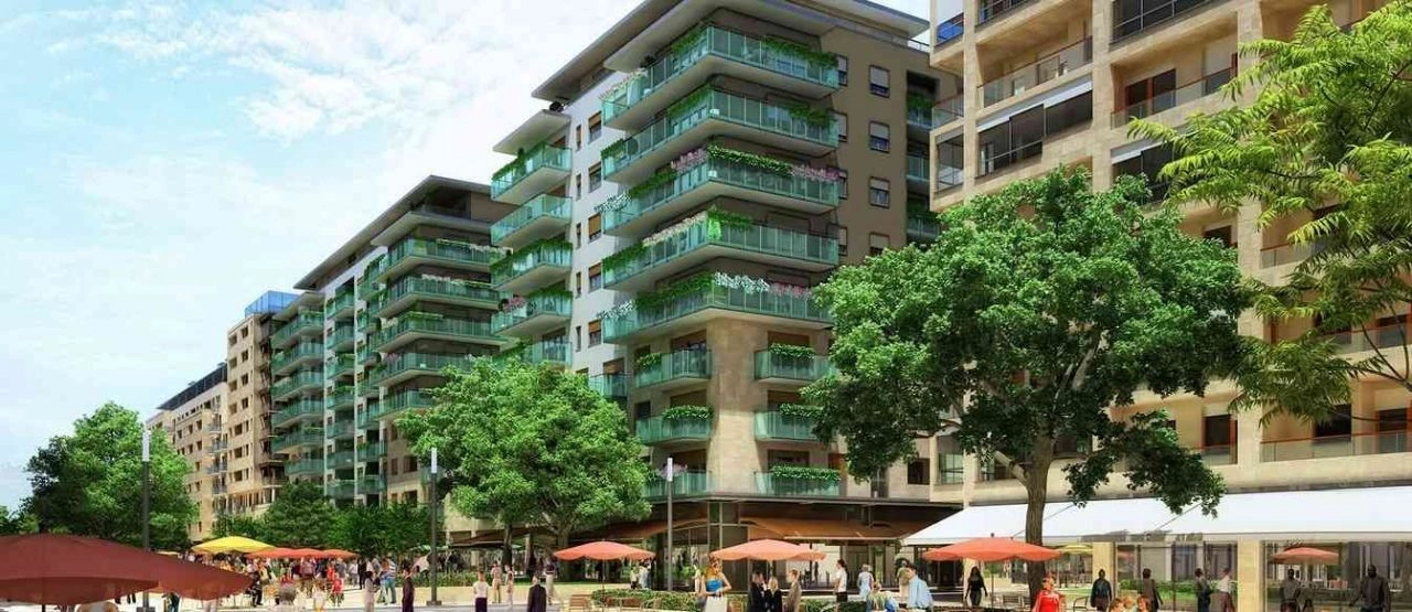 Resmedilmeye değer bir yeşil caddede 66 m2 daire