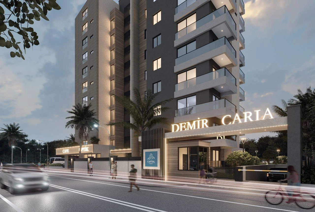 Antalya, Turkey में समुद्र के पास 1-बेडरूम अपार्टमेंट