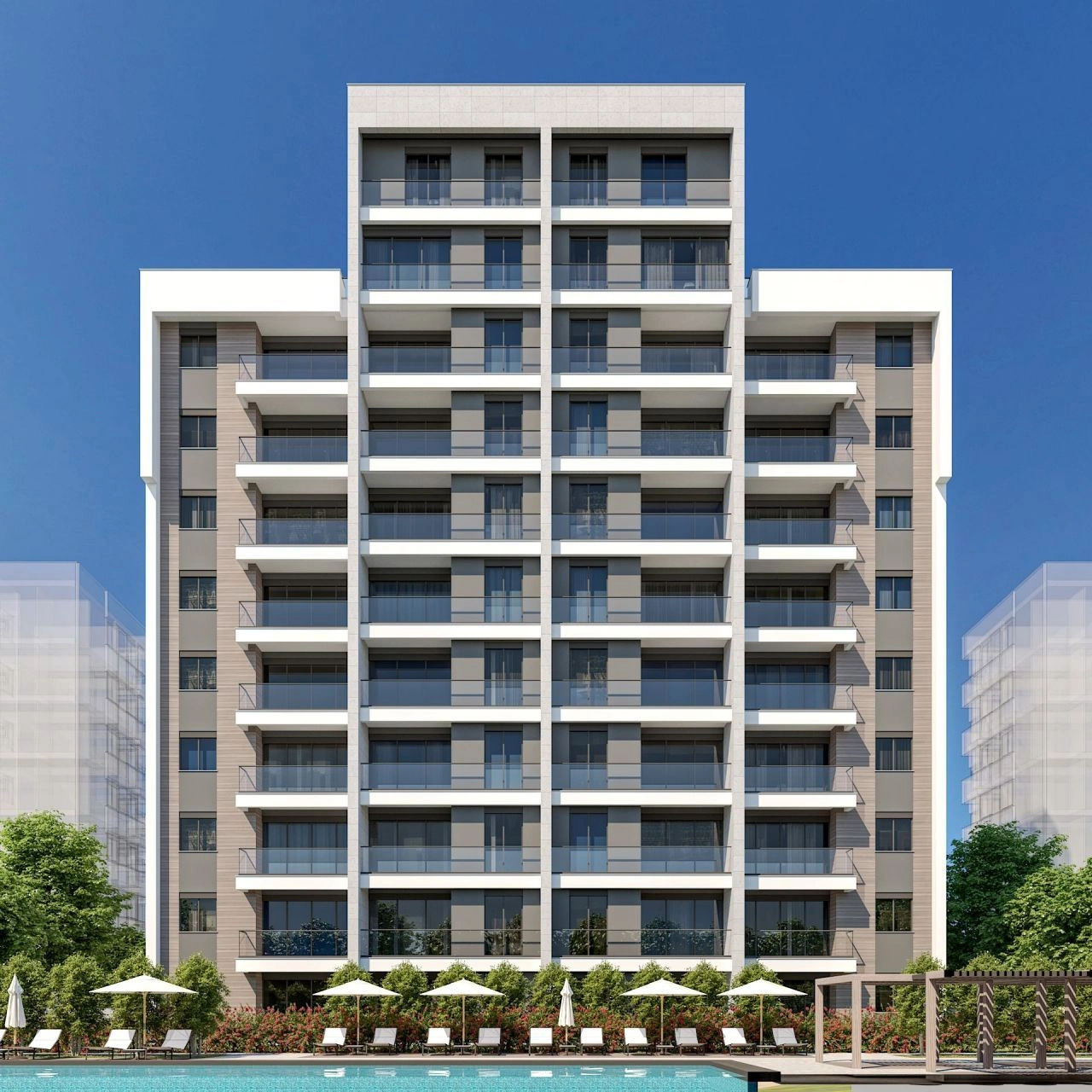 तुर्की के Antalya के Altintas इलाके में एक बेडरूम अपार्टमेंट